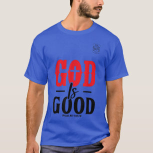 Camiseta Bíblia Verse do Salm 1459 (Deus é bom)