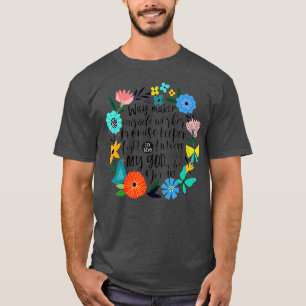 Camiseta Bíblia Verse Isaiah The WayMaker Light no escuro