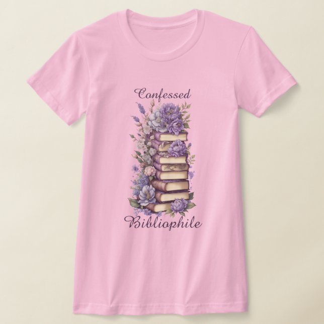 Camiseta Bibliófilo confessado (Postura )