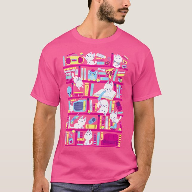 Camiseta Biblioteca 90S (Frente)