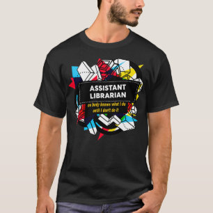 CAMISETA BIBLIOTECA ASSISTENTE 4