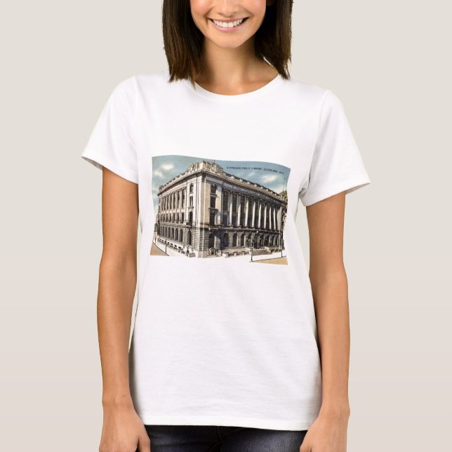 Camiseta Biblioteca, Cleveland, Ohio c1934 (Frente)