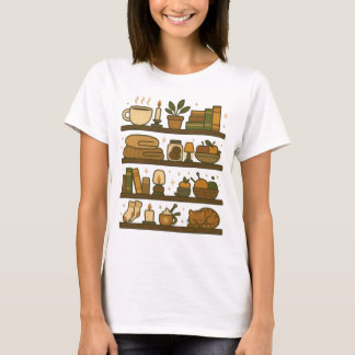 Camiseta Biblioteca de Ação de Graças - Víblias de Leitura 