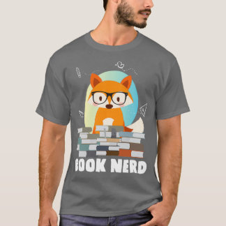 Camiseta Biblioteca de Biblioteca Fox do Worm do Livro Lend