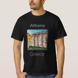Camiseta Biblioteca de Hadrian, Atenas, Grécia