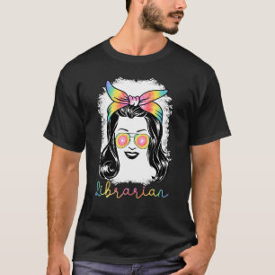 Camiseta Biblioteca de Livros de Apreciação Bibliotecária p