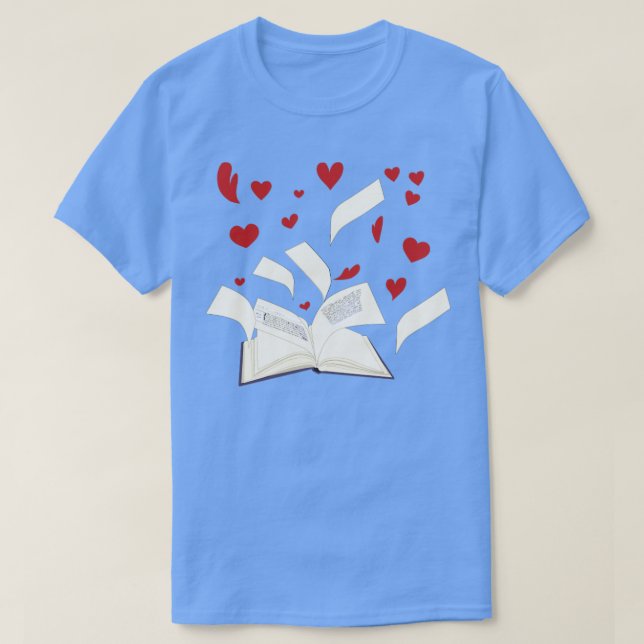 Camiseta Biblioteca de Nerd do Livro Lover (Frente do Design)