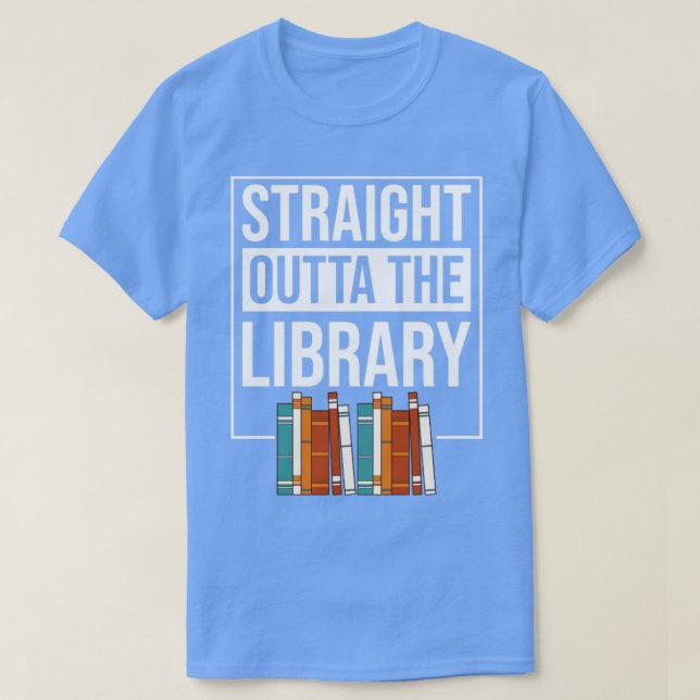 Camiseta Biblioteca do Livro do Lover Lendo Bibliotecas Eng (Frente do Design)