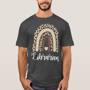 Camiseta Biblioteca do Rainbow Boho Leopard, Lover 