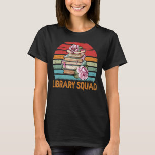 Camiseta Biblioteca Esquadrão de Livros Bibliotecários Leit