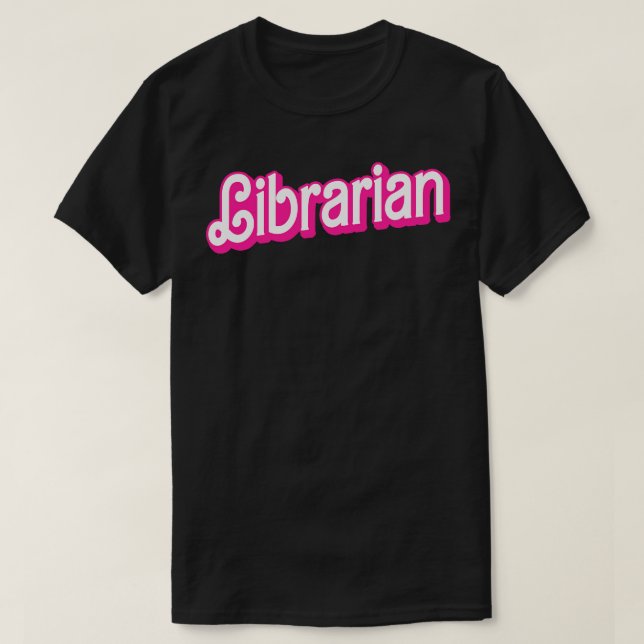 Camiseta Biblioteca Funny Librarian Gifs Biblioteca Funny B (Frente do Design)