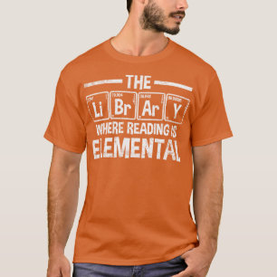 Camiseta Biblioteca Lendo Bibliotecas 1