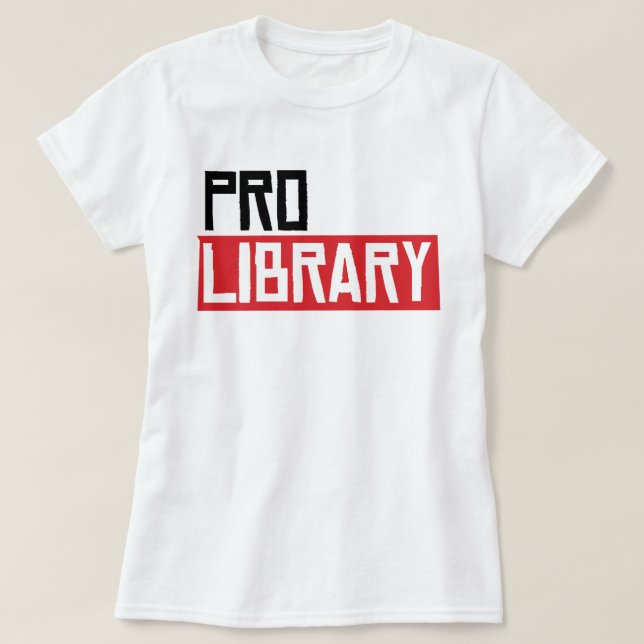 CAMISETA BIBLIOTECA PRO (Frente do Design)