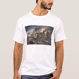 Camiseta Biblioteca pública e templo dos ventos, placa de
