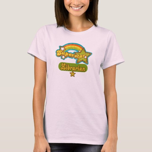 Camiseta Biblioteca Superstar (Frente)