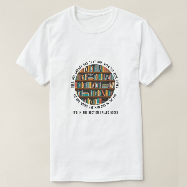 Camiseta Bibliotecário (com atitude) - MisterP Shirt (Frente do Design)