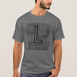 Camiseta Bibliotecário Da Escola De Tipografia 100 Dias De