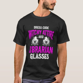 Camiseta Bibliotecário de Halloween Livro Minhoca Nerd de L