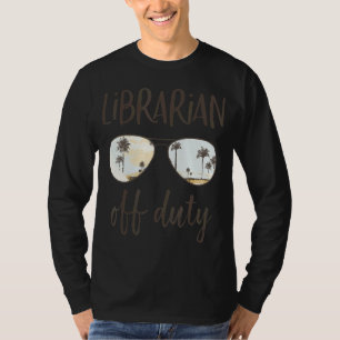 Camiseta Bibliotecário Desligado No Último Dia Da Escola Va