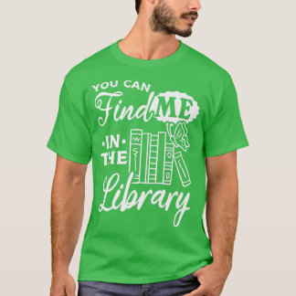Camiseta Bibliotecário Do Livro De Bookworms Você Pode Me E