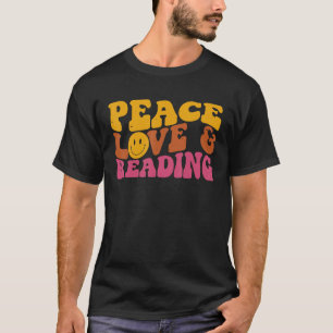 Camiseta Bibliotecário Do Livro De Professores De Paz E Lei