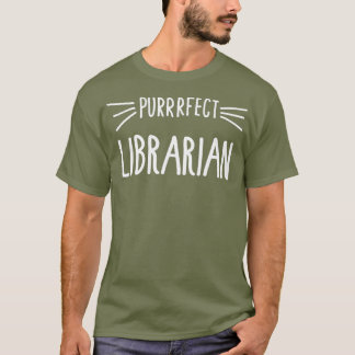 Camiseta Bibliotecário dotado de bonitos e bibliotecas perf