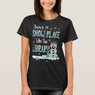 Camiseta Bibliotecário Há Lugar de Neve Como A Biblioteca C