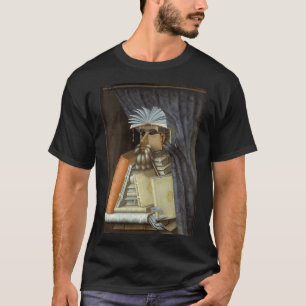 Camiseta Bibliotecário por Giuseppe Arcimboldo 1566