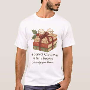 Camiseta Bibliotecário Totalmente Ocupado