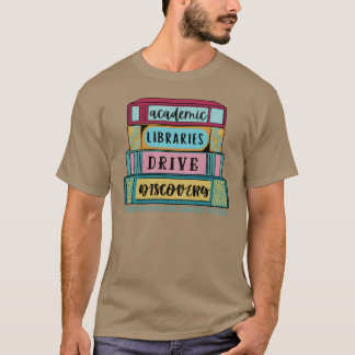 Camiseta Bibliotecas Acadêmicas Impulsionam a Família da De