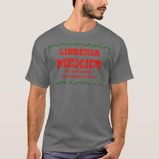 Camiseta Bibliotecas com Defeito Loja de Livros do México L
