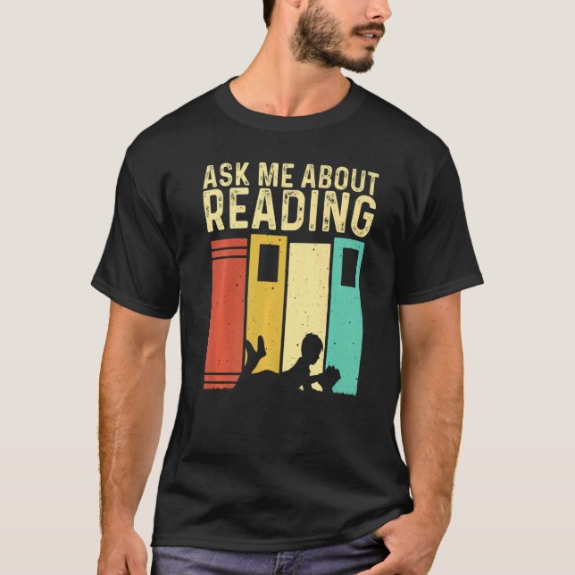 Camiseta Bibliotecas de Leitores de Homens de Livro (Frente)