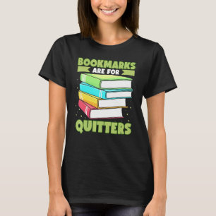 Camiseta Bibliotecas de Leitura de Favoritos de Leitura de