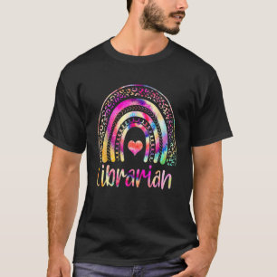 Camiseta Bibliotecas Escolares Boho Rainbow Tie Dye De Volt