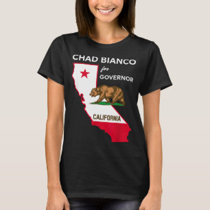 Camiseta Bicanco 2026 Chad Bianco Governador Da Califórnia