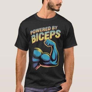 Camiseta Bíceps Potencializados por B Impresso nas Costas H