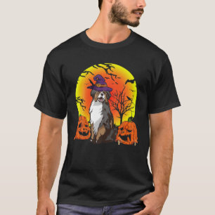 Camiseta Bichão de Chapéu de Bruxa Australiano de Pet Bon