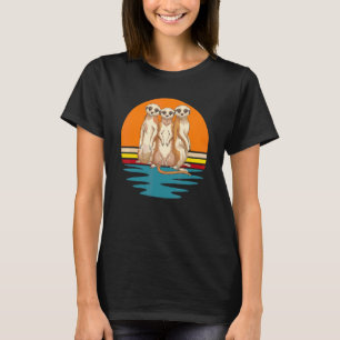 Camiseta Bicho de Zoológico Fofo  Safari da África Retrô Me