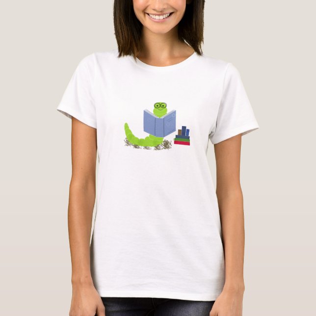 Camiseta Bicho-do-livro (Frente)
