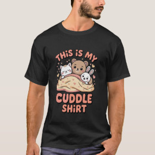 Camiseta Bicho Kawaii Fofo Este é Meu Abraço