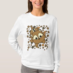 Camiseta Bicho pequeno bonito do Chipmunk