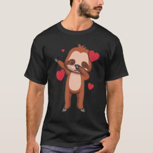 Camiseta Bicho Preguiça Fofo Dabendo Animais Preguiçosos