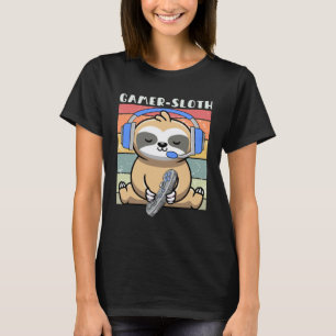 Camiseta Bicho-Preguiça Gamer Vídeo Jogos Bicho-Preguiça Me