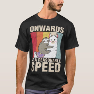 Camiseta Bicho Preguiçoso Fofinho Alpaca Dono de Preguiças