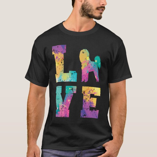 Camiseta Bichon Frise Love (Frente)