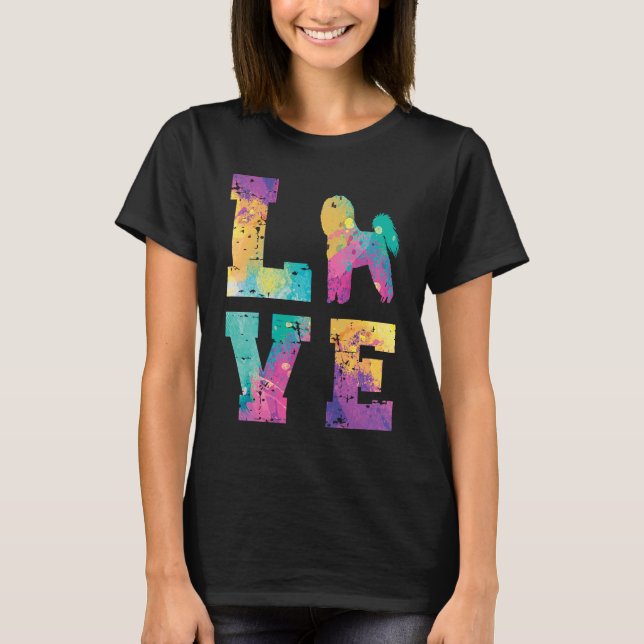Camiseta Bichon Frise Love (Frente)