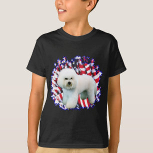 Camiseta Bichon Frise Patriot