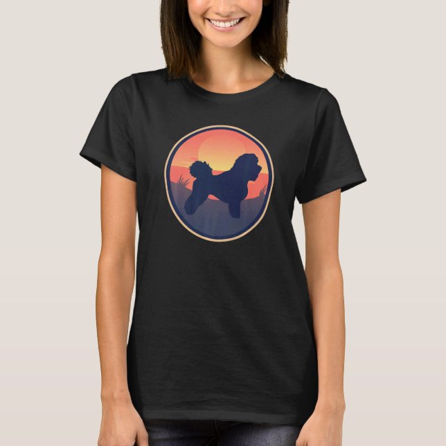 Camiseta Bichon Frisé Retro (Frente)
