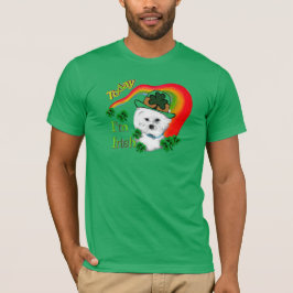 Camiseta Bichon Frise St Patricks