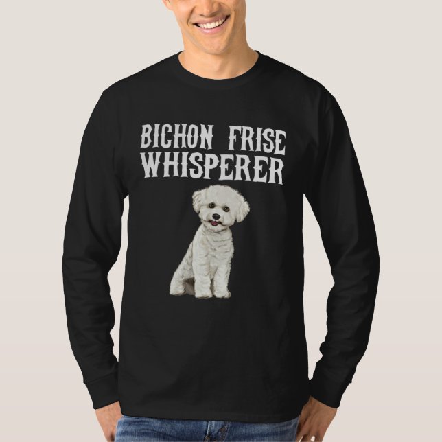 Camiseta Bichons Frise Wisperer  Dog (Frente)